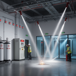 משאבות ספרינקלרים במערכות כיבוי אש – תכנון נכון ללחץ מים יציב